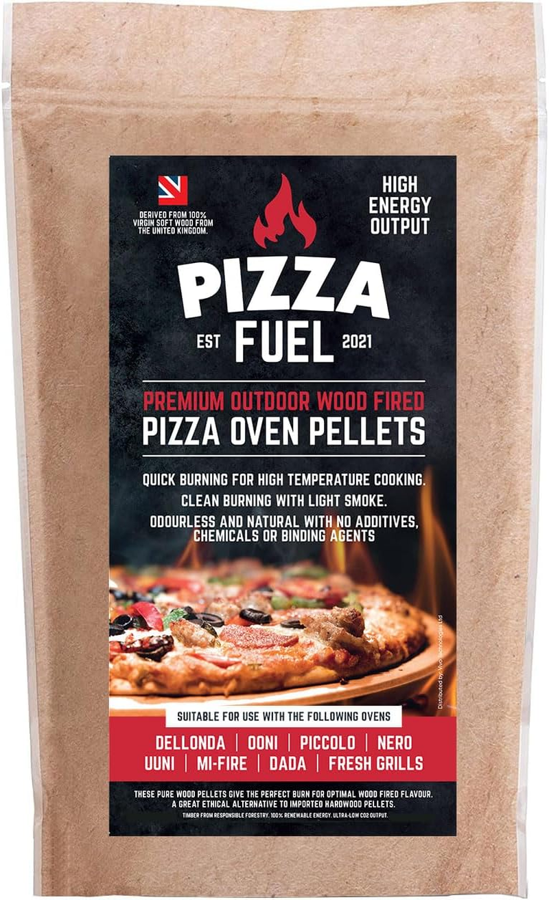 High Heat Output 5Kg Premium Pizza Oven Wood Pellets for Dallonda Nero Fresh Grills Uuni Ninja Woodfire and More | Resealable Bag | Wood Fired Pizza Oven | Kamado | Smokers image number 5
