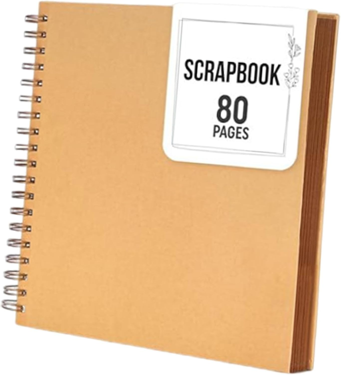 Photo Album Wedding Anniversary Scrapbooks Photo Storage Shower Graduation Family Decorative Scrapbook Album Memory Book, Brown