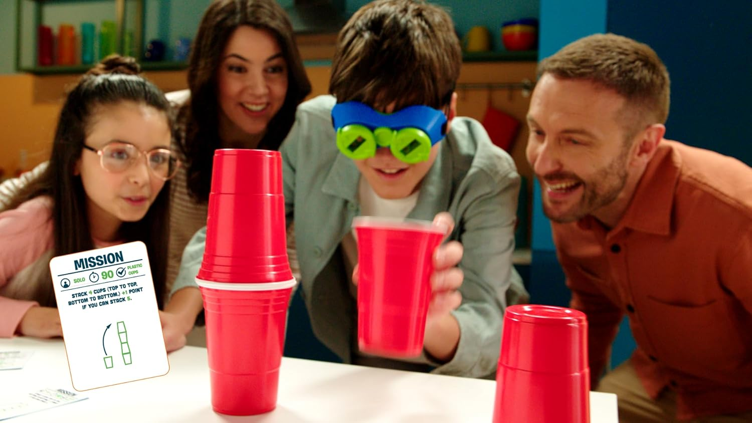 Zing Vision Impossible: Flip Your World Upsidedown and Sidewayes with This Hilarious Family Challenge Goggle Game image number 5