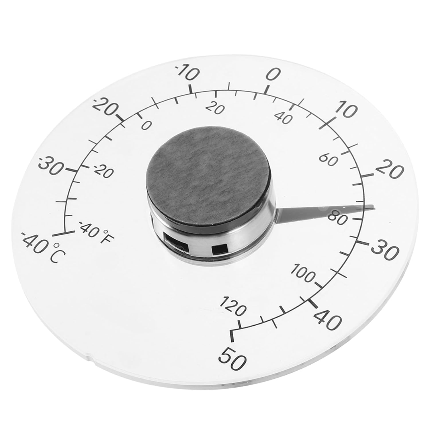 Milisten Window Thermometer with Adhesive for Indoor Outdoor Use Accurate Traditional Temperature Gauge for Home Office Nursery Greenhouse Garden image number 2