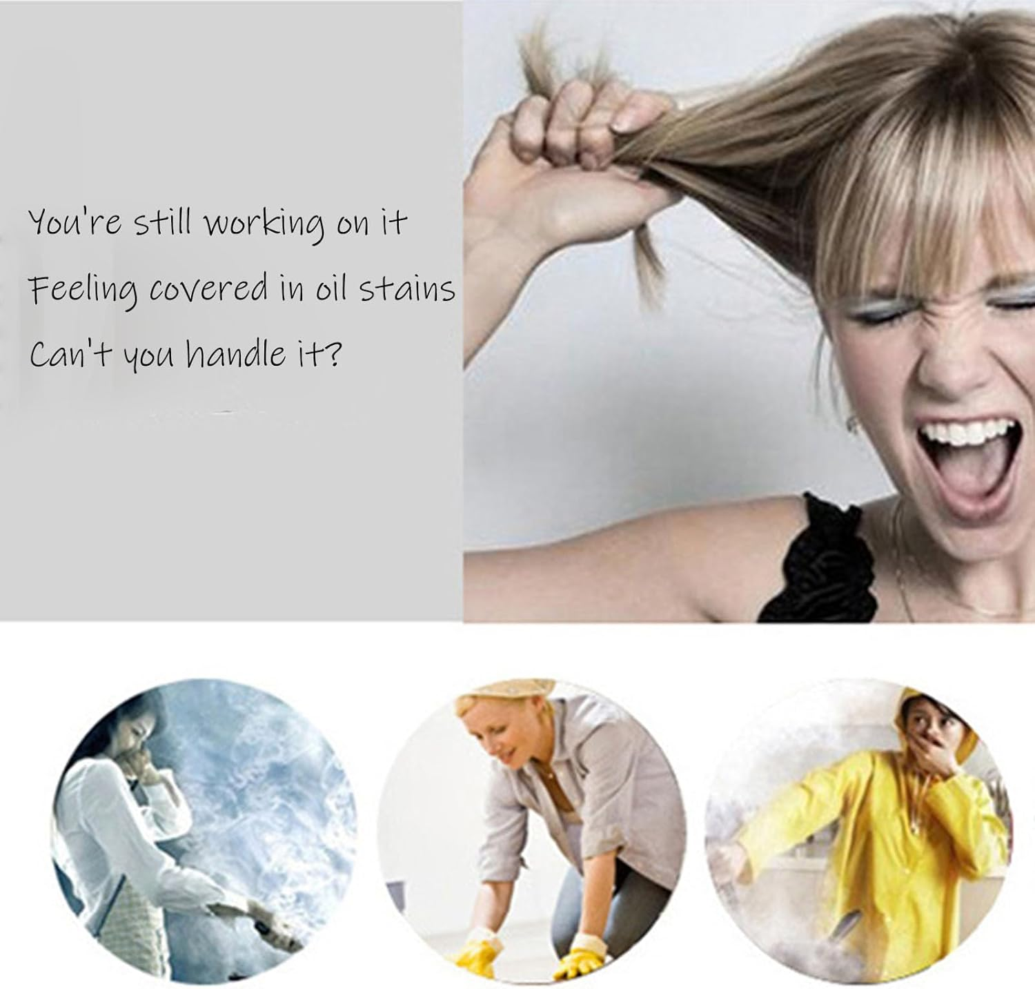 XUTONG Chef Aprons and Chef Apron Hat, Black Apron for Men Women, Waterproof Apron with 2 Pockets, Adjustable Neckband Apron for Kitchen Cooking Baking Garden BBQ image number 6