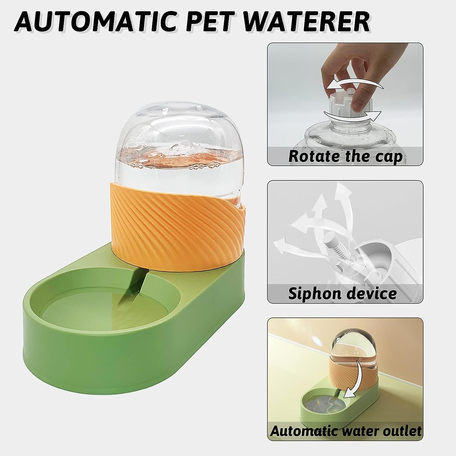 Kathson Automatic Cat Feeder (Green) image number 6