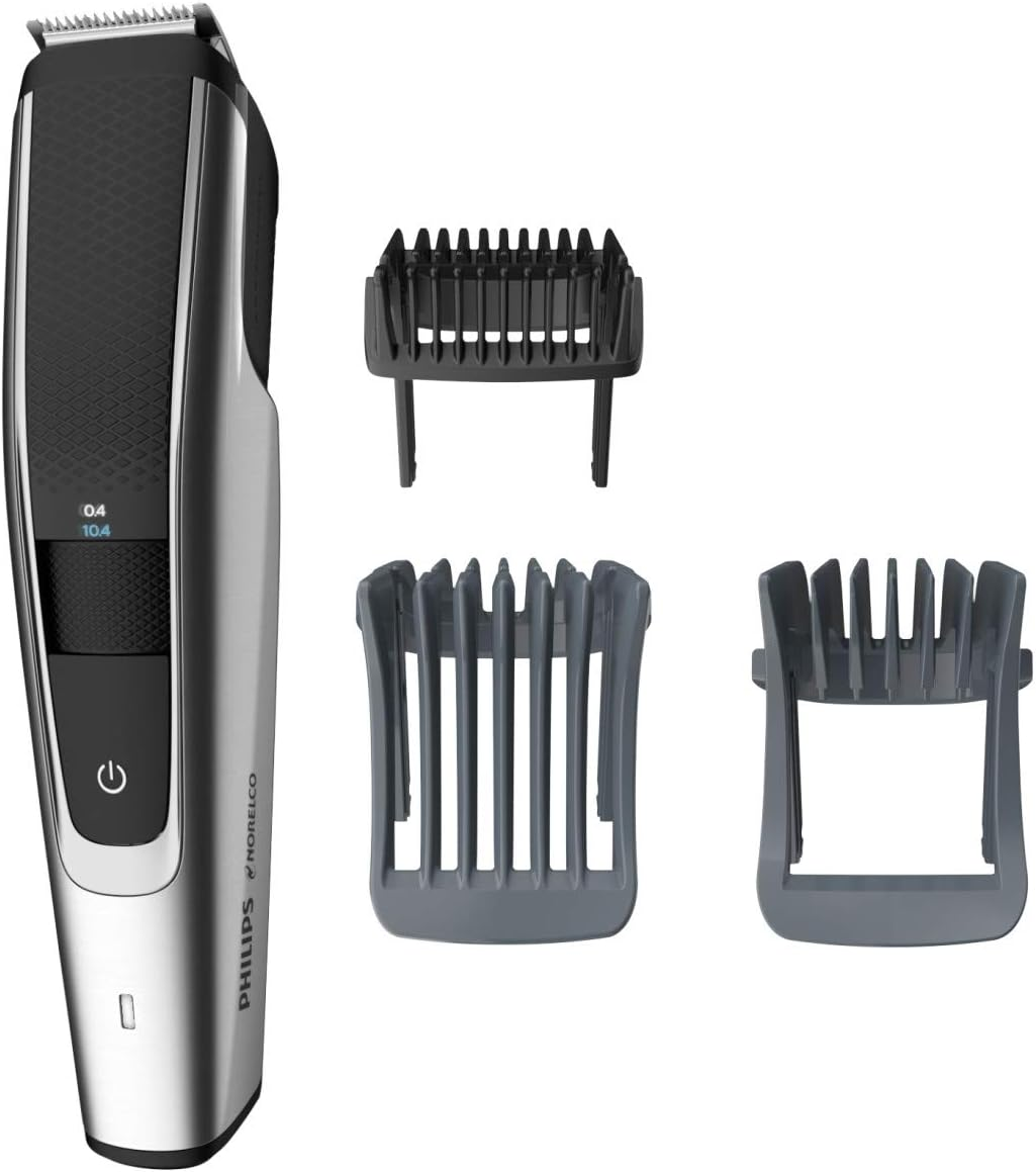 Philips Norelco Beard Trimmer Series 5000, BT5511/49, Electric, Cordless, One Pass Beard and Stubble Trimmer with Washable Feature for Easy Clean image number 3