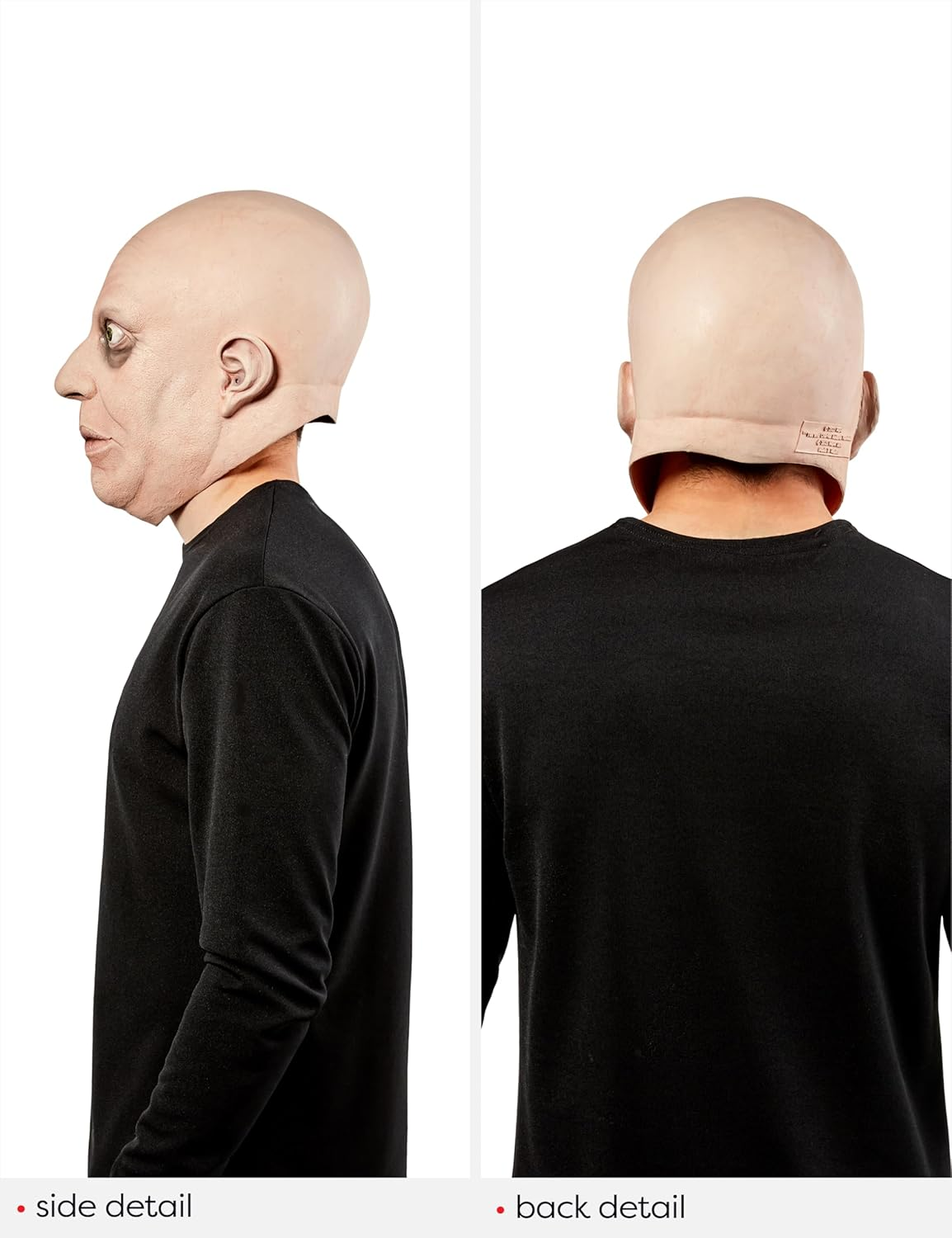 Uncle Fester Overhead Mask for Adults - Wednesday (Netflix) image number 5