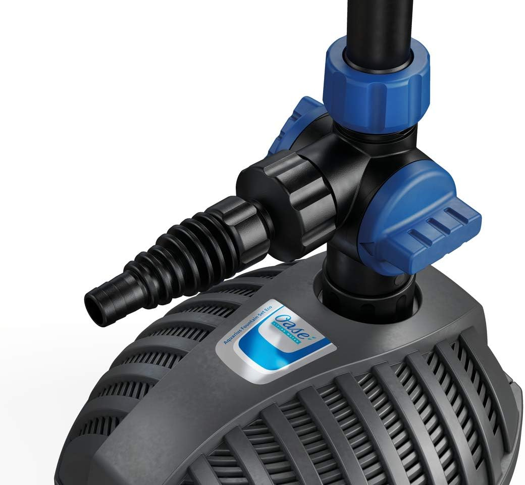 OASE Aquarius Fountain Set Classic 2000 E - Water Feature Pump Set, Pond Pump, Energy Saving Pump, Black image number 5