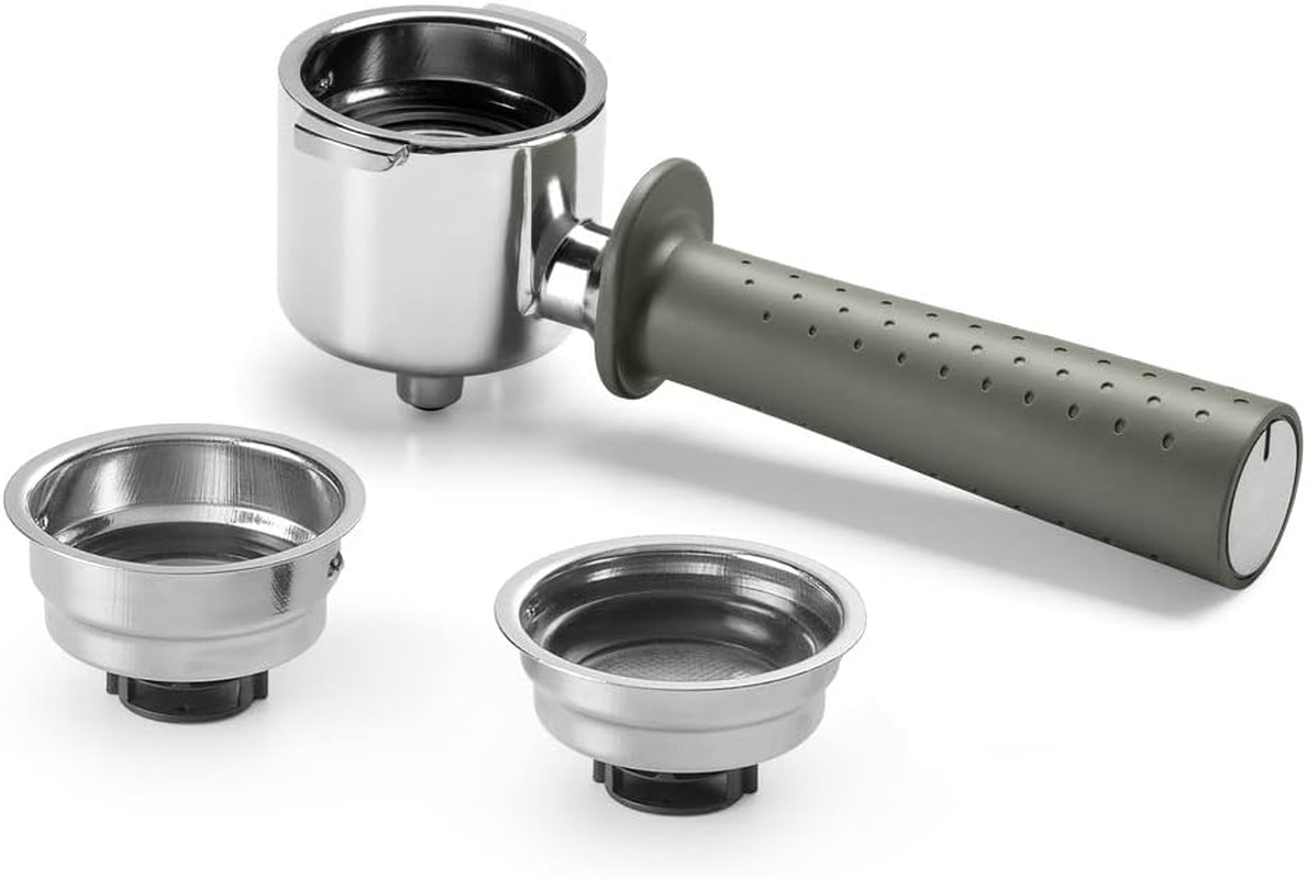 De'Longhi Manual Coffee Machine Stilosa EC260.GR, 15 Bar Pressure, Cappuccino System, Automatic Switch-Off, Compatible with ESE Pods, 2 Level Tray, Capacity 1L, Green image number 2