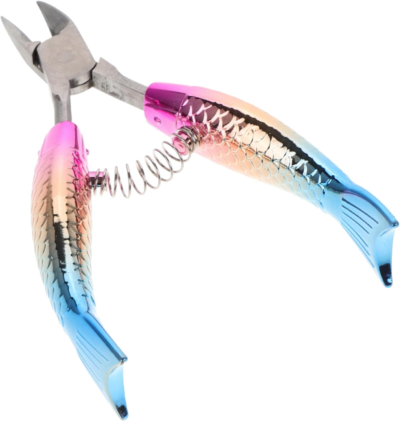 WOFASHPURET Multifunctional Nail Art Cuticle Trimmer Nail Clippers Catcher Cuticle Nipper and Remover Tool for Ages image number 2