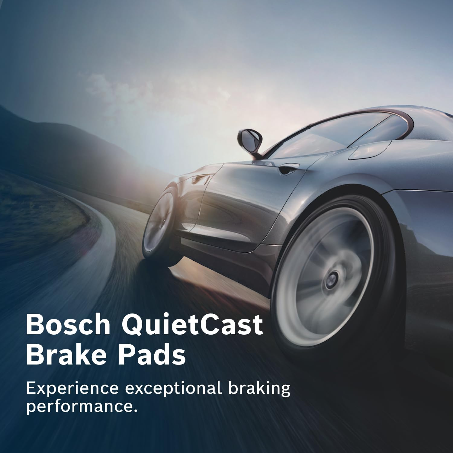 BOSCH Quietcast BOSCH Ceramic Rear Brake Pads DB1509BKL - Copper-Free, Long-Lasting and Durable - Zirconia Coating and Multi-Layer Shims for Superior Braking Performance and Noise Reduction - Black image number 5