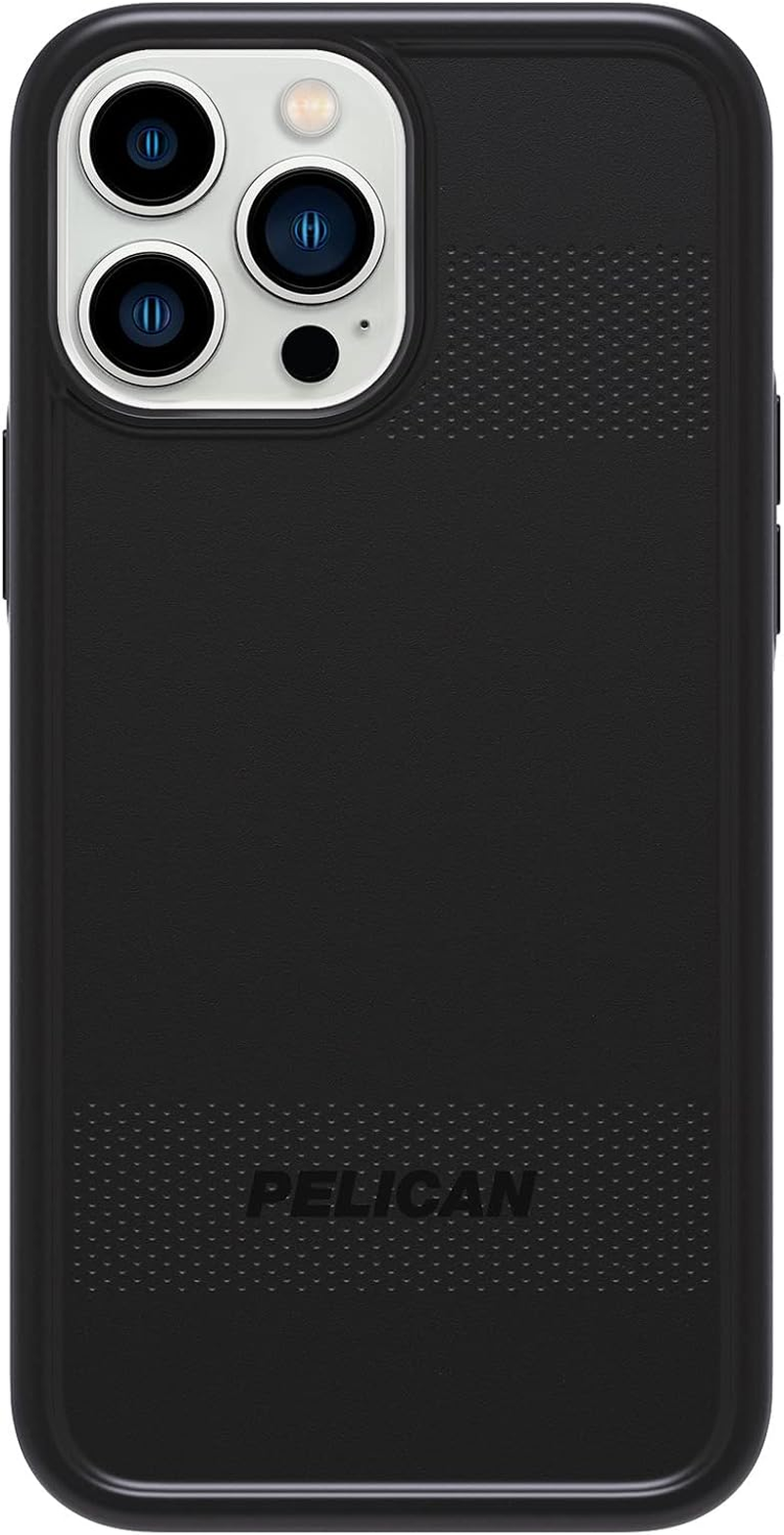 Pelican Iphone13 Pro Protector Case with Antimicrobial Protection, Black