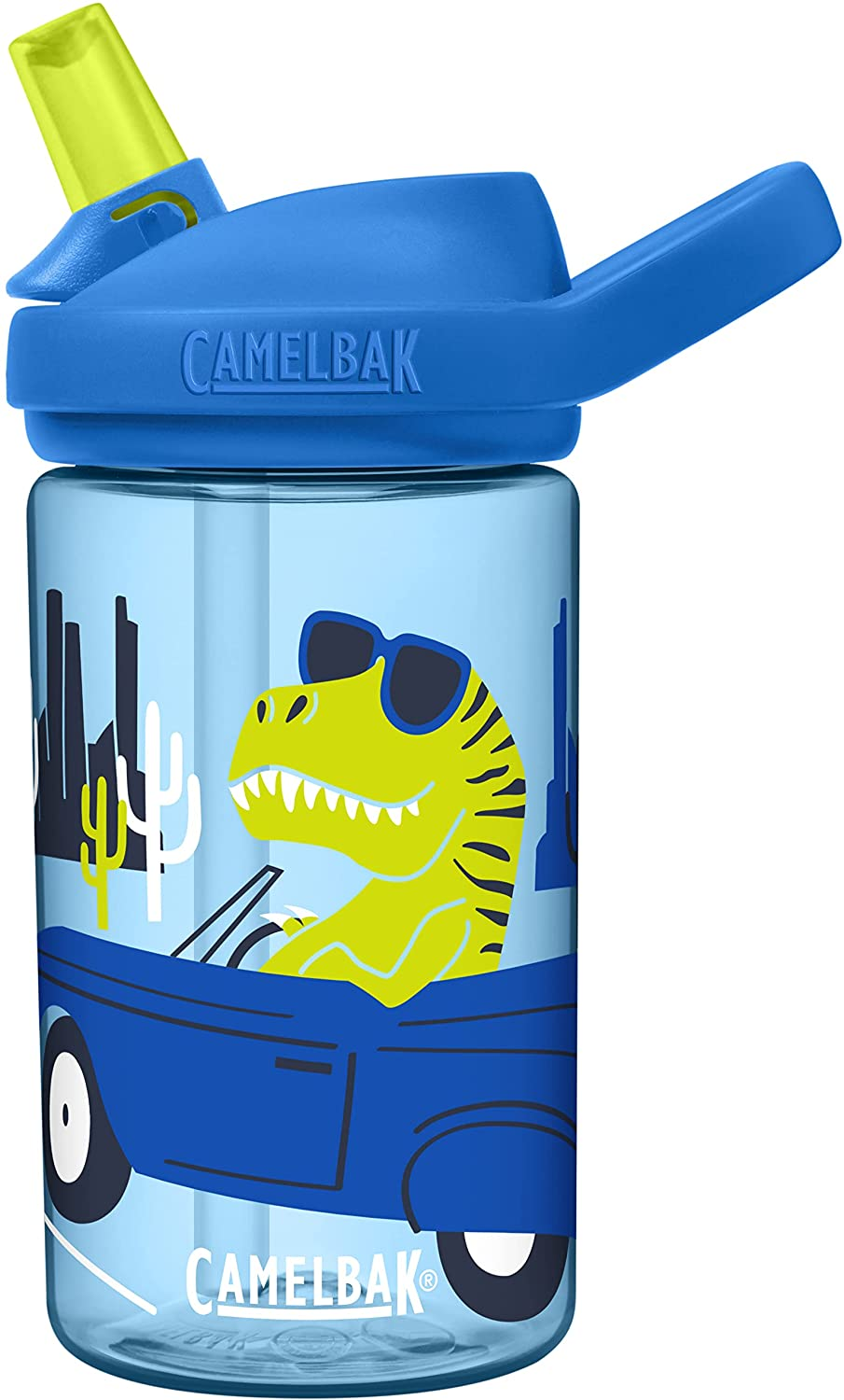 Camelbak Eddy+ Kid'S Vacuum Insulated Stainless Steel Water Bottle, School of Sharks