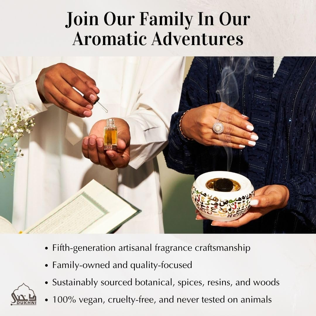 Oud Ya Aini, Oud Al Khaleeji, Oud Al Ibtisam Bakhoor Set عود بخور و مبخرشمعدان by Dukhni | 3 X 9 Piece Each & Tree Bakhoor Burner | Arabic Bakhoor Incense | Great Gift & Decor for Ramadan Eid Hampers image number 4