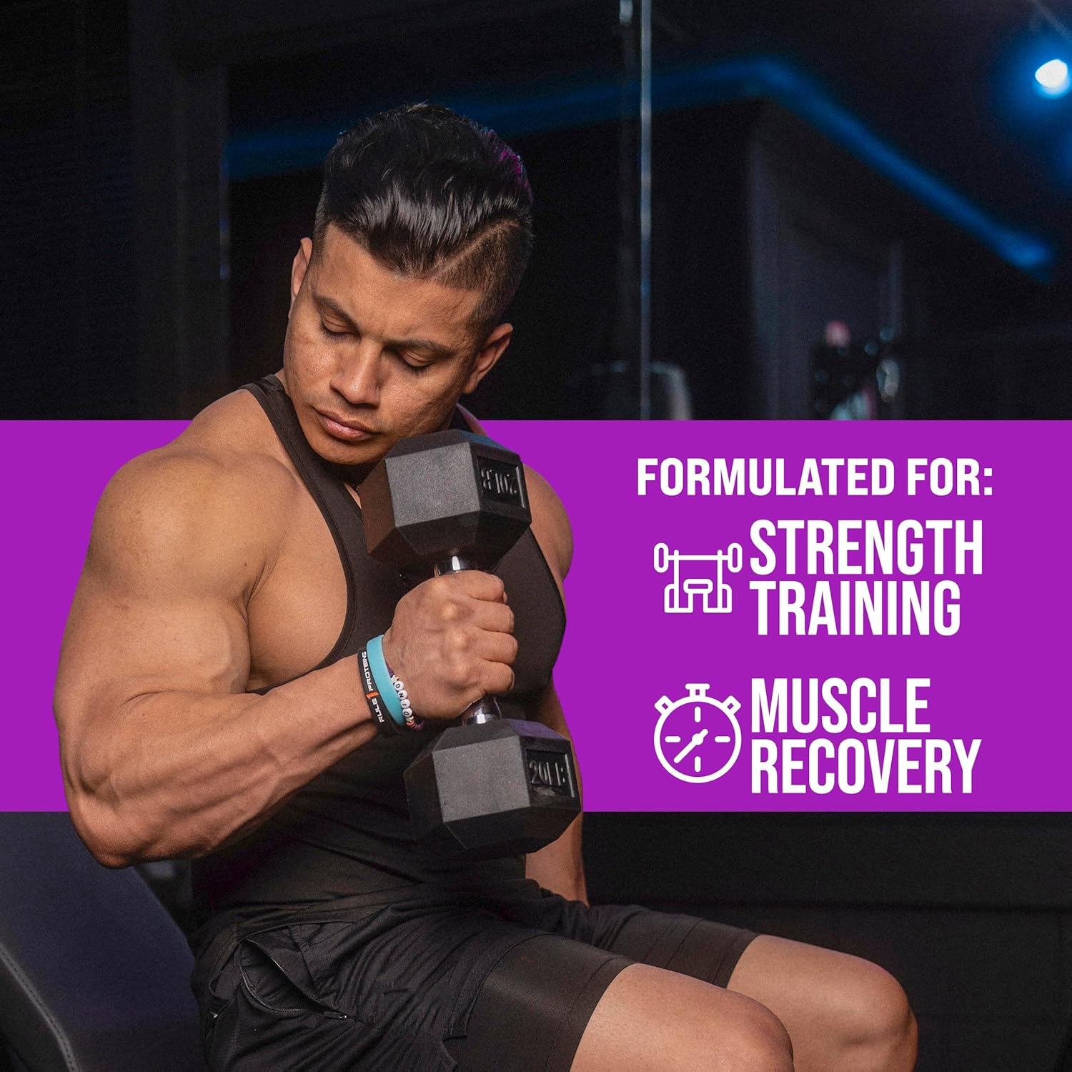 Rule 1 R1 Casein Powder 1.80 Kg, Vanilla Creme (55 Servings) image number 4