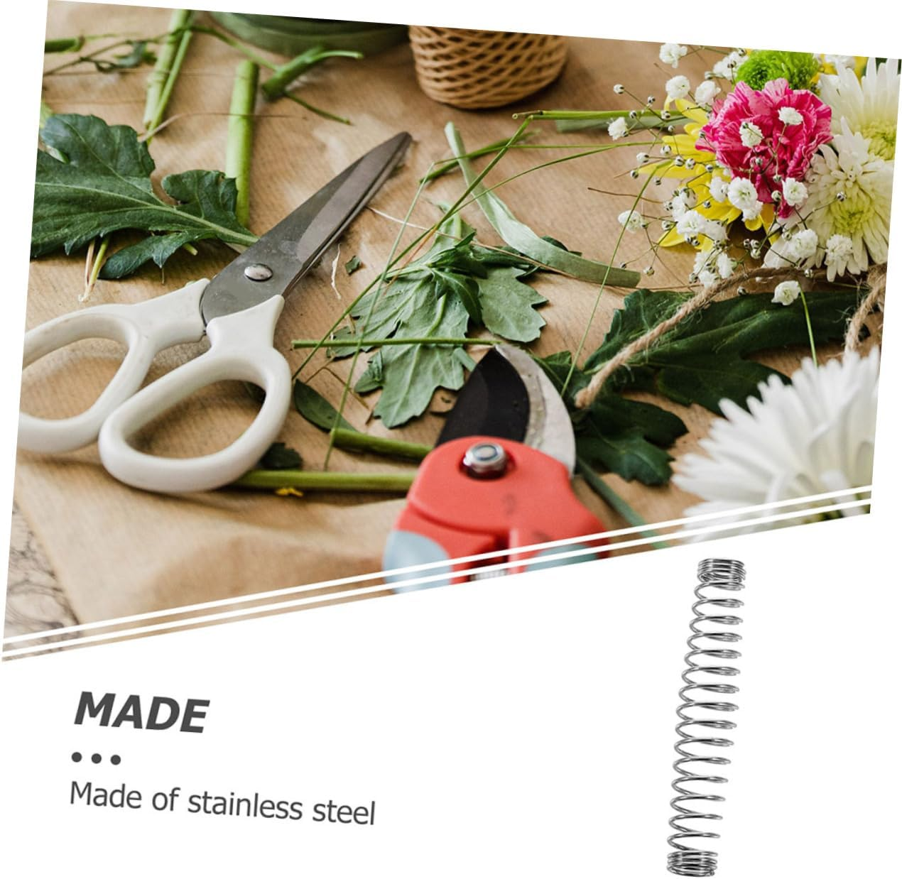 BESPORTBLE 50Pcs Pruning Shears Garden Shears Spring for Bonsai Pruning Pliers for Gardening Tools image number 3