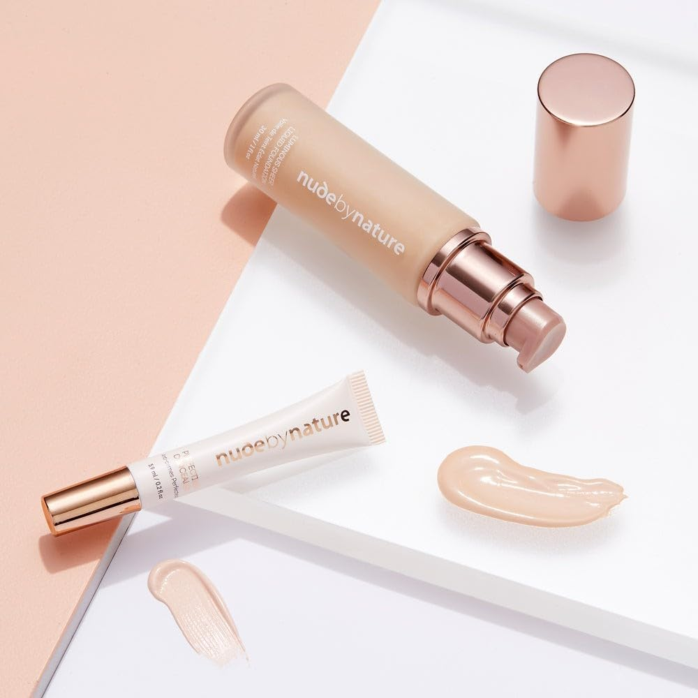 Nude by Nature Luminous Sheer Liquid Foundation N1 Shell Beige 30Ml - N1 Shell Beige image number 2