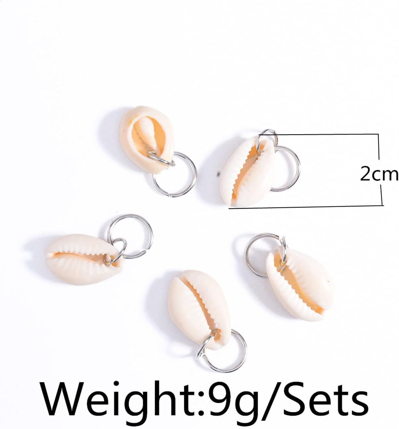 Yheakne Boho Tribal Circle Hair Ring Set Boho Braid Rings Dreadlock Dirty Braid Hair Loops Clips Silver Hair Braid Hair Clip Rings Decoration African for Women and Girls (Silver Bowl) image number 2