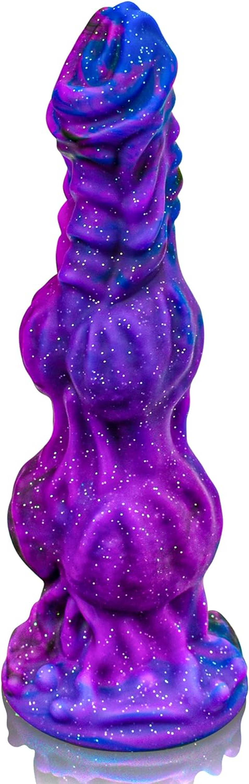 9.6" Monster Dildo Fantasy Horse Dildo with 2 Big Knots, Huge Dildo Thick Dildo with Strong Suction Cup, Dragon Dildo Dog Knot Dildo for Women Sex, Toys for Men Gay, Adult Toys for Women Men image number 3