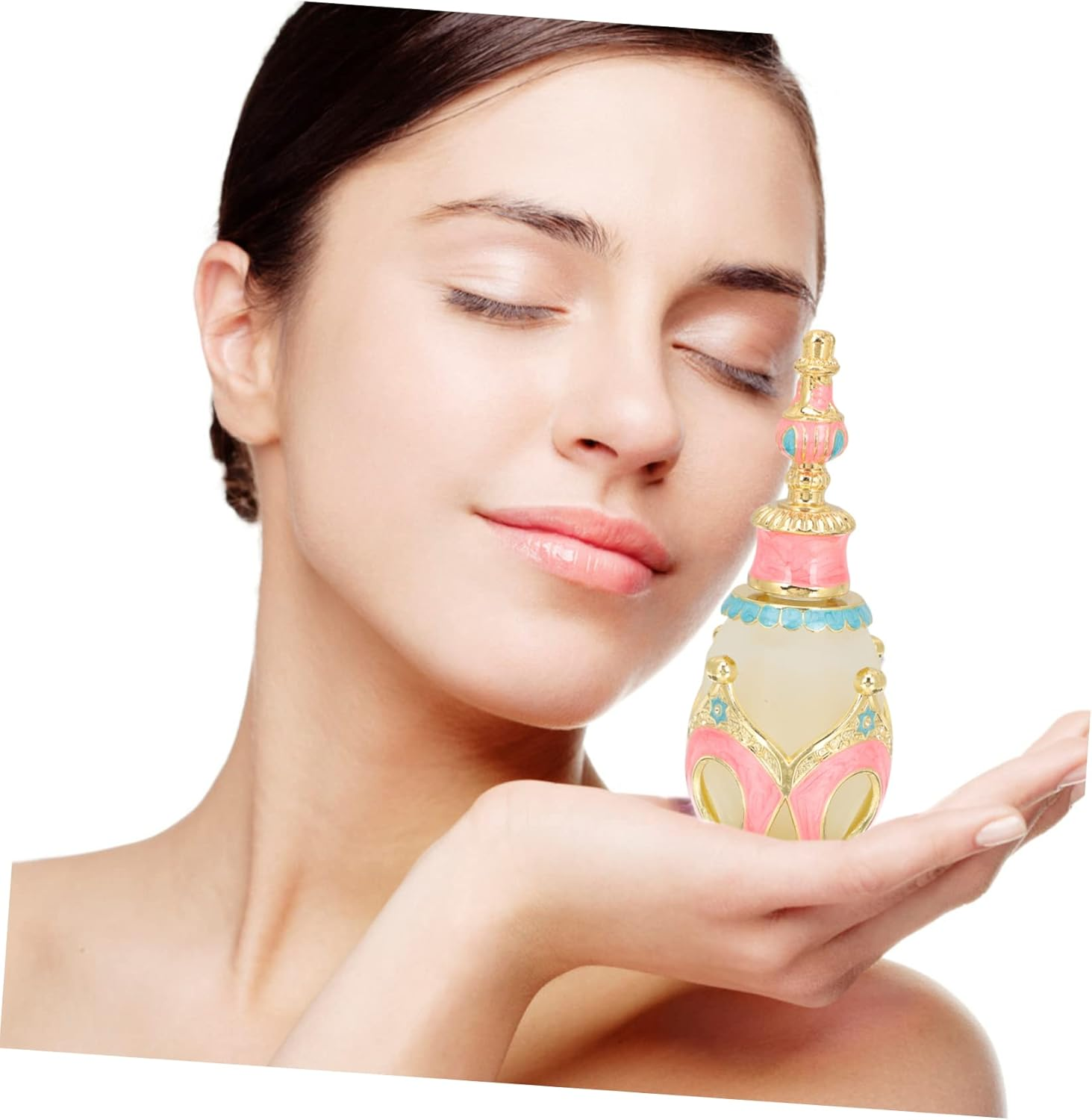 Refillable Essential Oil Bottle Aroma Perfume Bottle Screw Cap for Home Fragrance Car Perfume image number 5