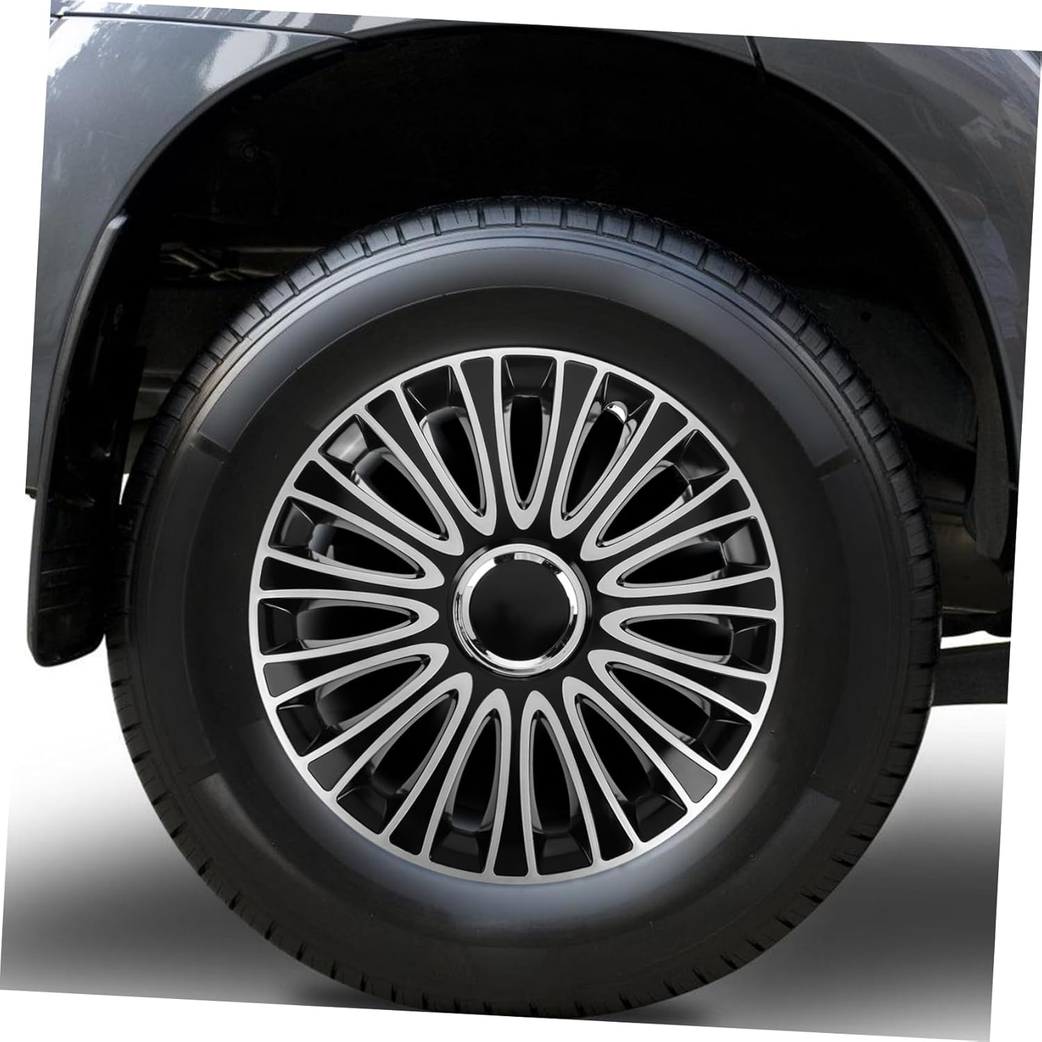 CLISPEED Automotive Wheel Hubcap Cover Elegant Rim Protector Easy Installation Stylish Design for Car Wheel Safeguarding image number 4