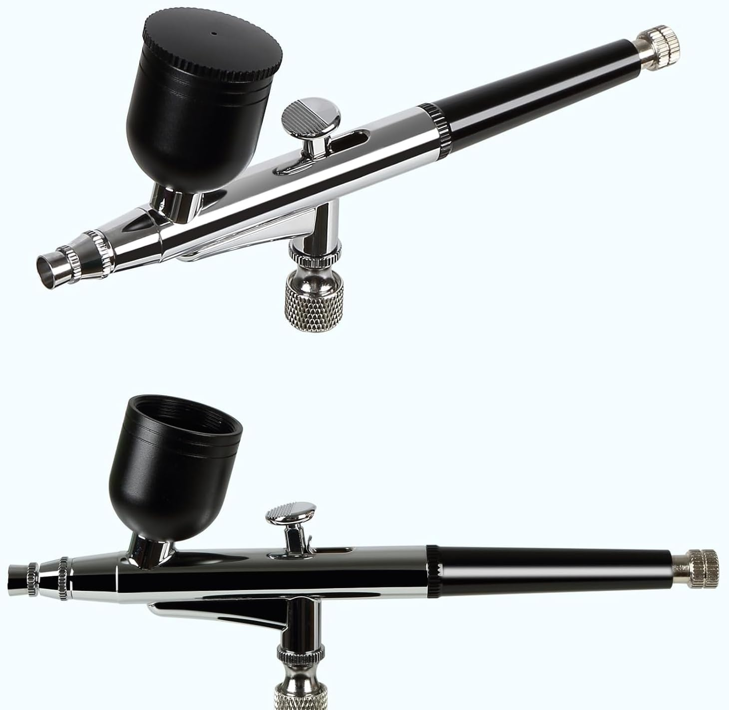 Airbrush Kit 36PSI with Compressor Portable Cordless 2600Mah Rechargeable Paint Spray Pen Set for Multi-Purpose Kit like Makeup, Cake Decoration, Coloring Patterns, Nail Art, Tattoo image number 6