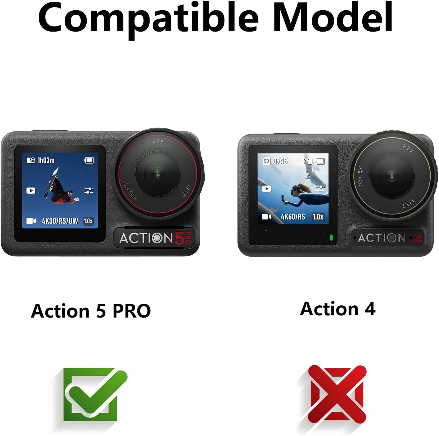 Bigqin [3+3+3 Pack] Lens Screen Protector Compatible with DJI Osmo Action 5 Pro, HD Clear Tempered Glass Film 9H Hardness Full Coverage Bubble-Free Scratch-Resistant Protective Film