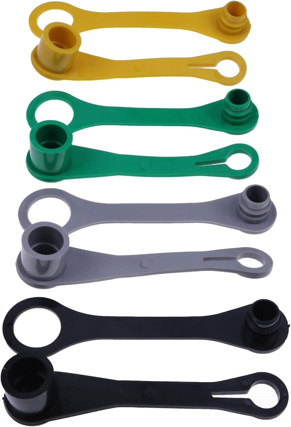 JZGRDN 8PK Hydraulic Fitting Dust Cap & Plug Set M132021 M132022 M132024 M70728 M132031 M132032 M132034 M85099 Compatible with John Deere 425 430 455 X465 X475 X485 X495 X575 X585 X595 X940 X948 X949 image number 2