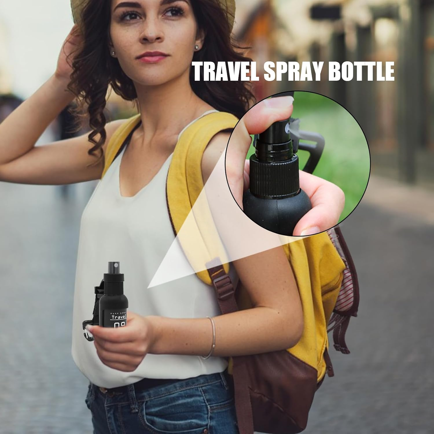 Travel Germination Bottle 50Ml - Mini Refillable Spray Bottle Empty Handy Reusable Pump Spray Fleet for Perfume, Pet Care, Inspect image number 5