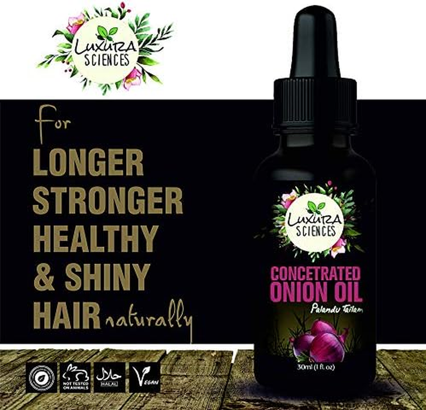 Luxura Sciences Concentrated Onion Oil for Hair Growth 30 Ml image number 3