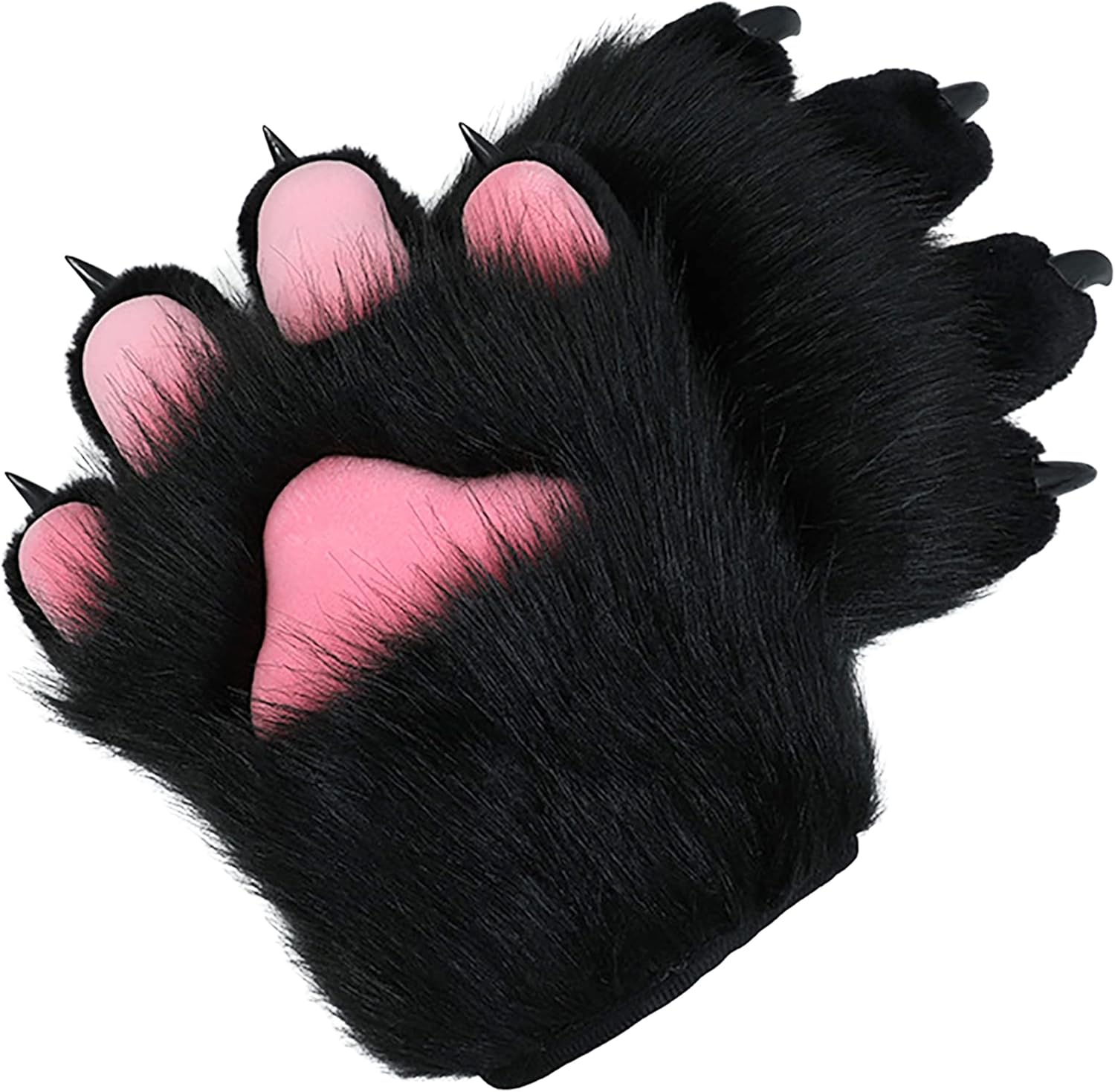 Cosplay Animal Cat Wolf Dog Fox Paws Claws Gloves Fursuit Paws Accessories for Adults