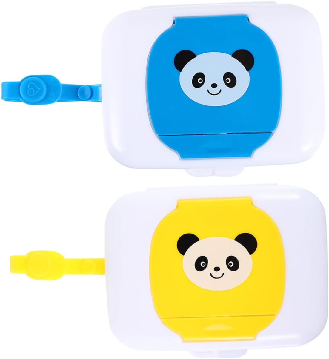 2Pcs Lovely Dispenser Portable Baby Wipes Holder Wet Tissue Boxes image number 3