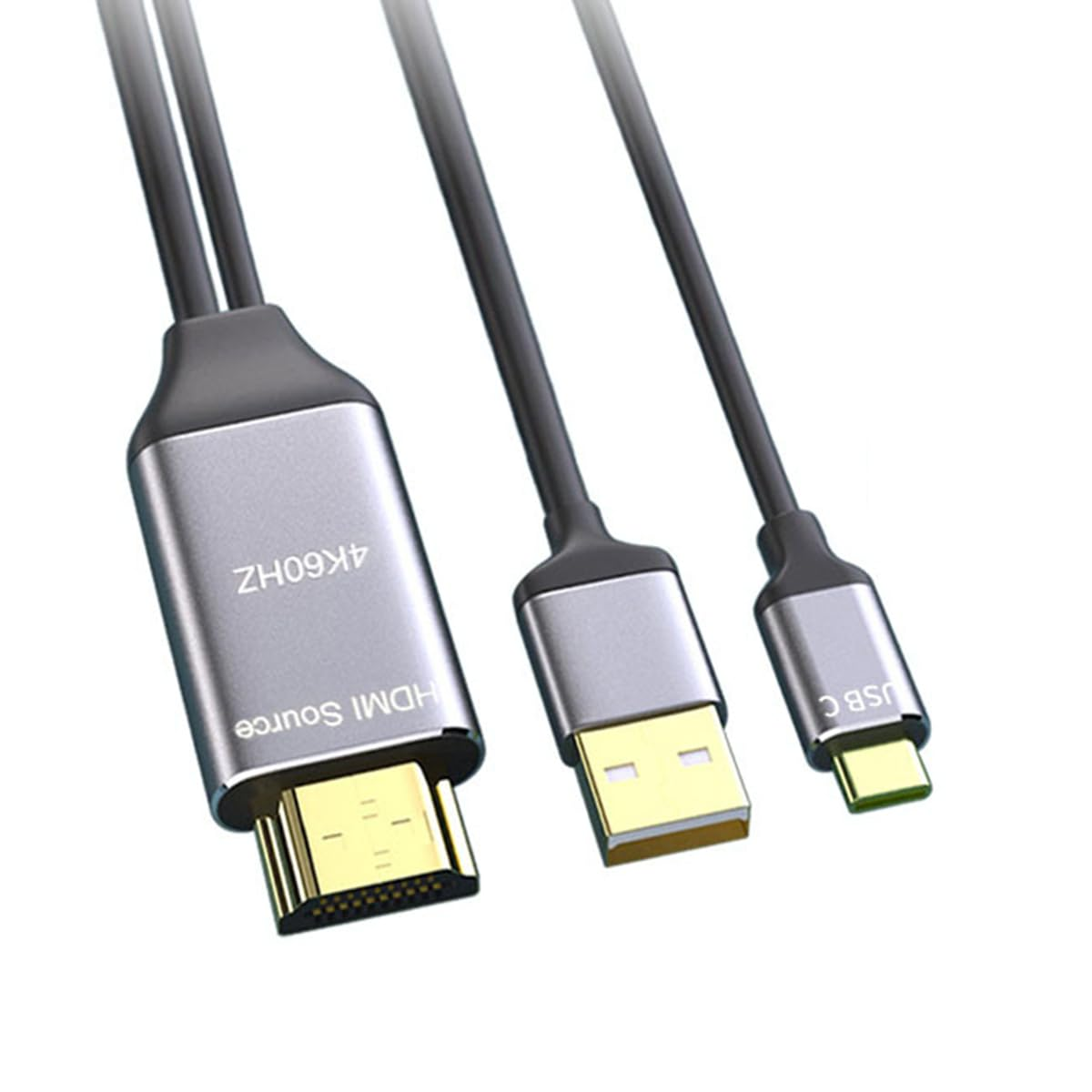 CY Type-C Video Cable USB 3.1 USB-C to HDMI Support 4K 60Hz Displayport Cable 1.8M for Monitor Laptop HDTV