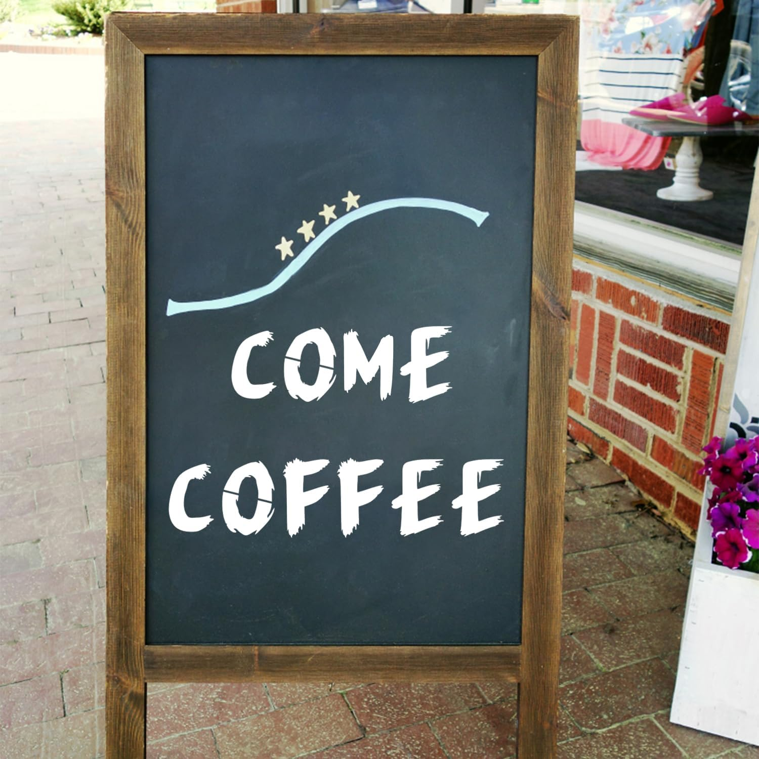 36Pcs Letter Stencils Kit for Painting, Letter and Number Templates with Metal Ring Reusable Uppercase Alphabet Stencils for Wall Chalkboard Fabric Wood Signs Rock Plant DIY Craft (4 Inch) image number 3