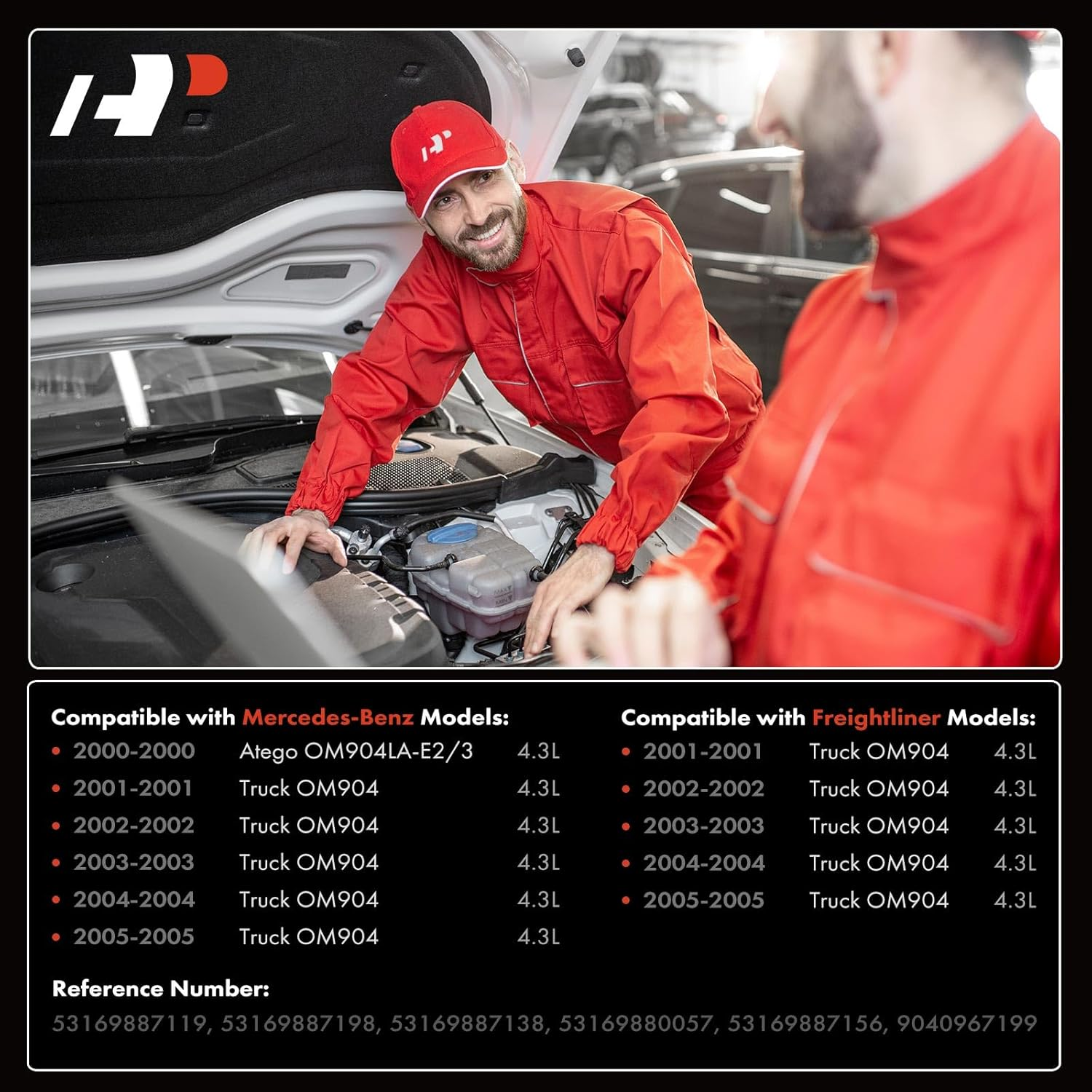 A-Premium Turbocharger Replacement for Mercedes-Benz 2001-2005, 4.3L, Borgwarner, K16 image number 2