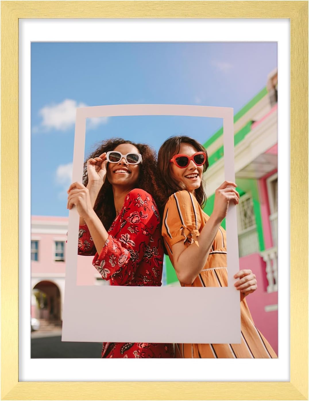 8X10 Picture Frame Minimalist Black Poster Frame with Plexiglass, Display Pictures 5X7 with Mat or 8X10 without Mat, Horizontal and Vertical for Home Decoration