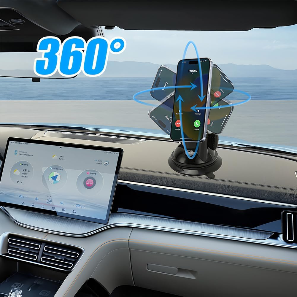 Camera Suction Cup Mount Ball Head Magic Arm Windshield Dashboard Action Holder Mounting Holes Cameras Boat Window Compatible Mount image number 5