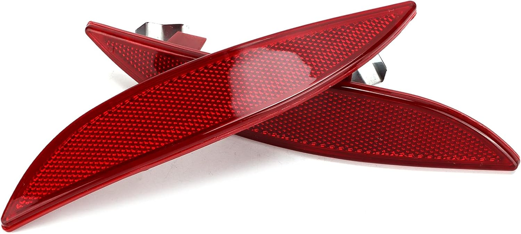 Pair Rear Bumper Reflectors for III Hatchback 2008-2016, Easy Installation, ABS Material, Enhanced Visibility image number 3