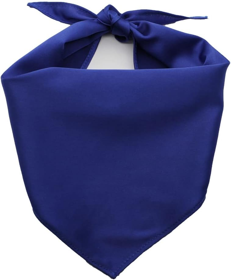 Sublimation Dog Bandana White Chiffon Dog Scarf for Small Medium Large Dogs