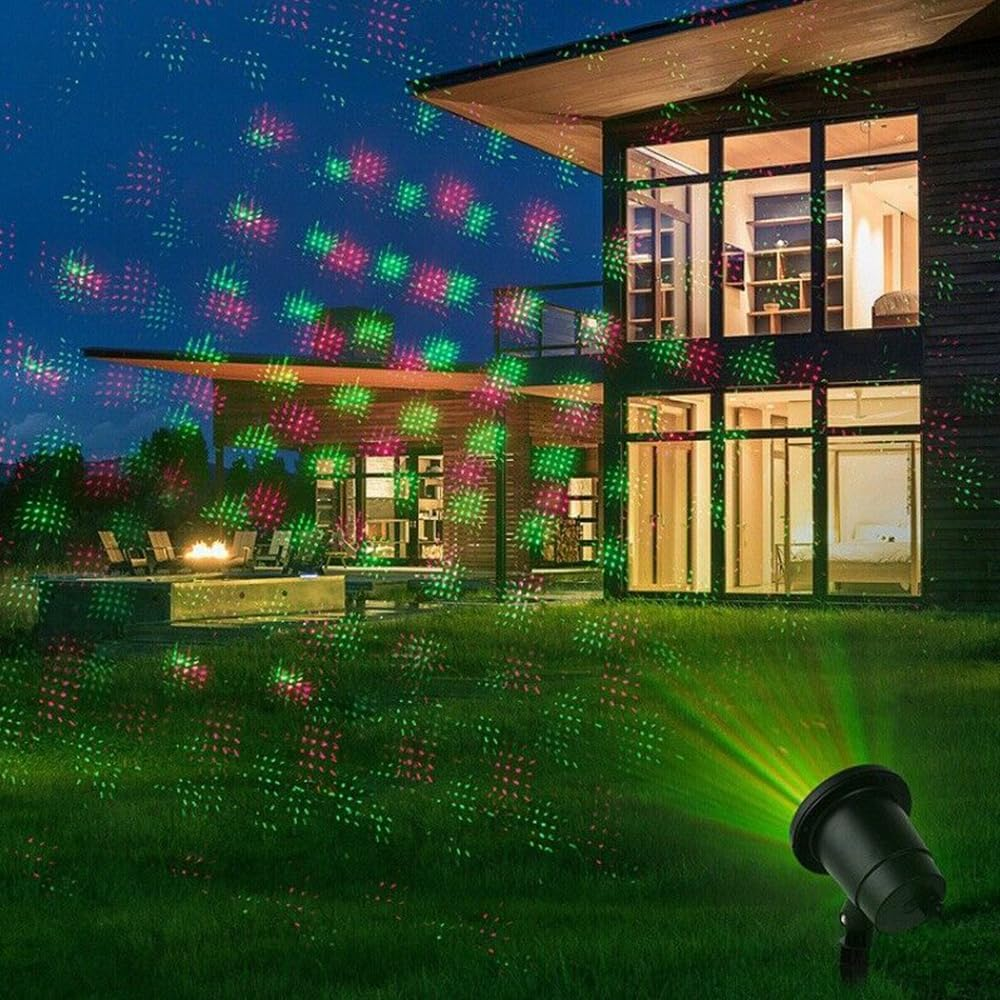 Christmas Projector Lights Outdoor, Waterproof Christmas Decorations Holiday Projector for Xmas Garden Party Gift image number 4