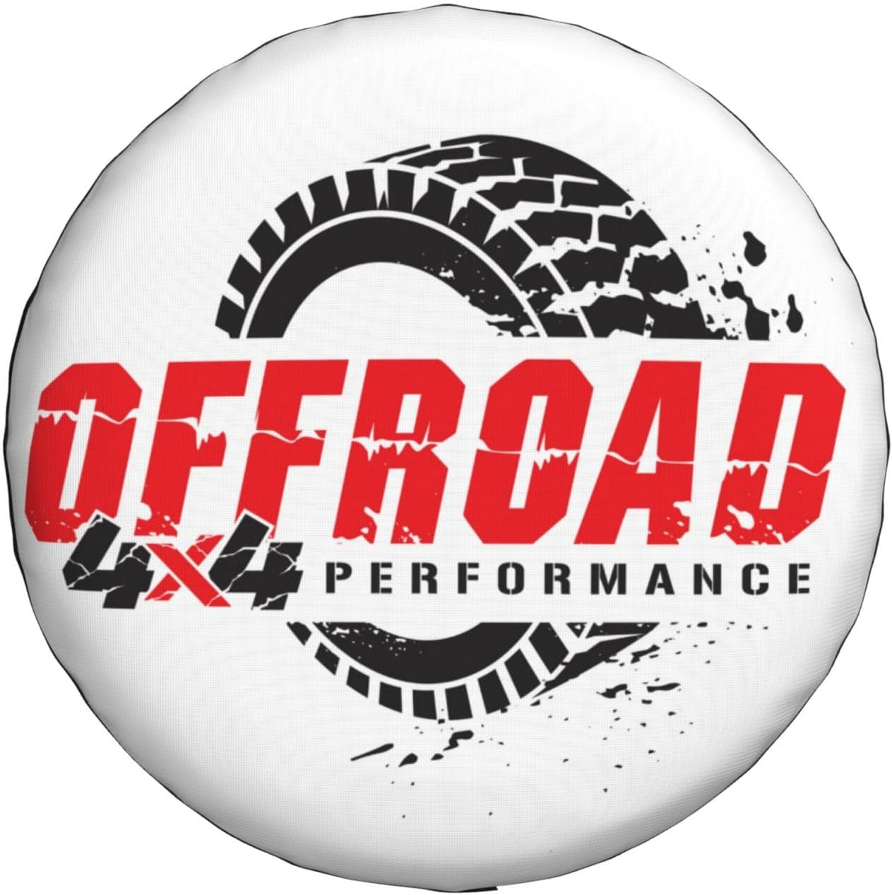 Universal Replacement Wheel Cover Offroad 4X4 Adventure Waterproof Spare Wheel Cover Dustproof Tyre for Trailer, Motorhome, SUV, Off-Road Vehicle Wheel 17 Inch image number 2