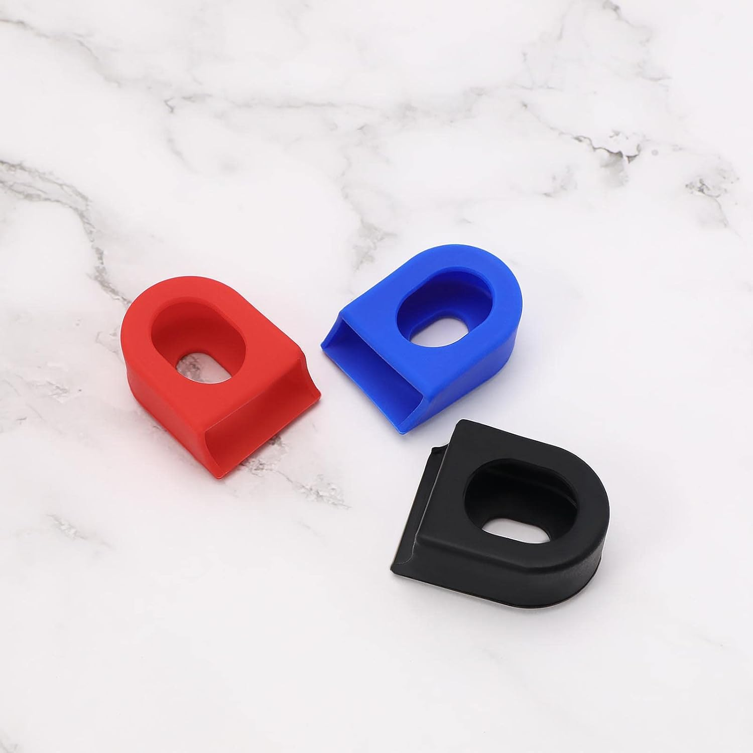 3 Pair Bicycle Crank Arm Protector Sets Bicycle Crankset Cover Bike Crank Arm Boots Protectors Accessories for Mountain Bike Road Bike image number 2