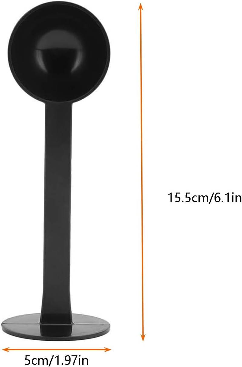 Taicols 2-In-1 Espresso Coffee Bean Spoon Tamping Scoop Tamper Tea Tool for Coffee Bean Spoon Coffee Measuring, about Coffee, Tea and Espresso, Machine Powder Spoon Coffee Kitchen Tool, Plastic image number 1