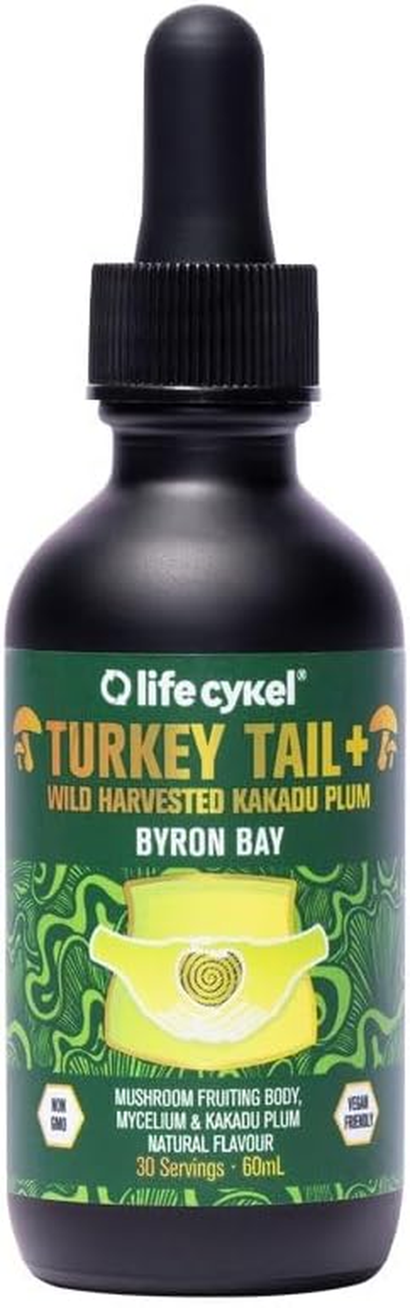 Turkey Tail Mushroom Extract 60Ml image number 1