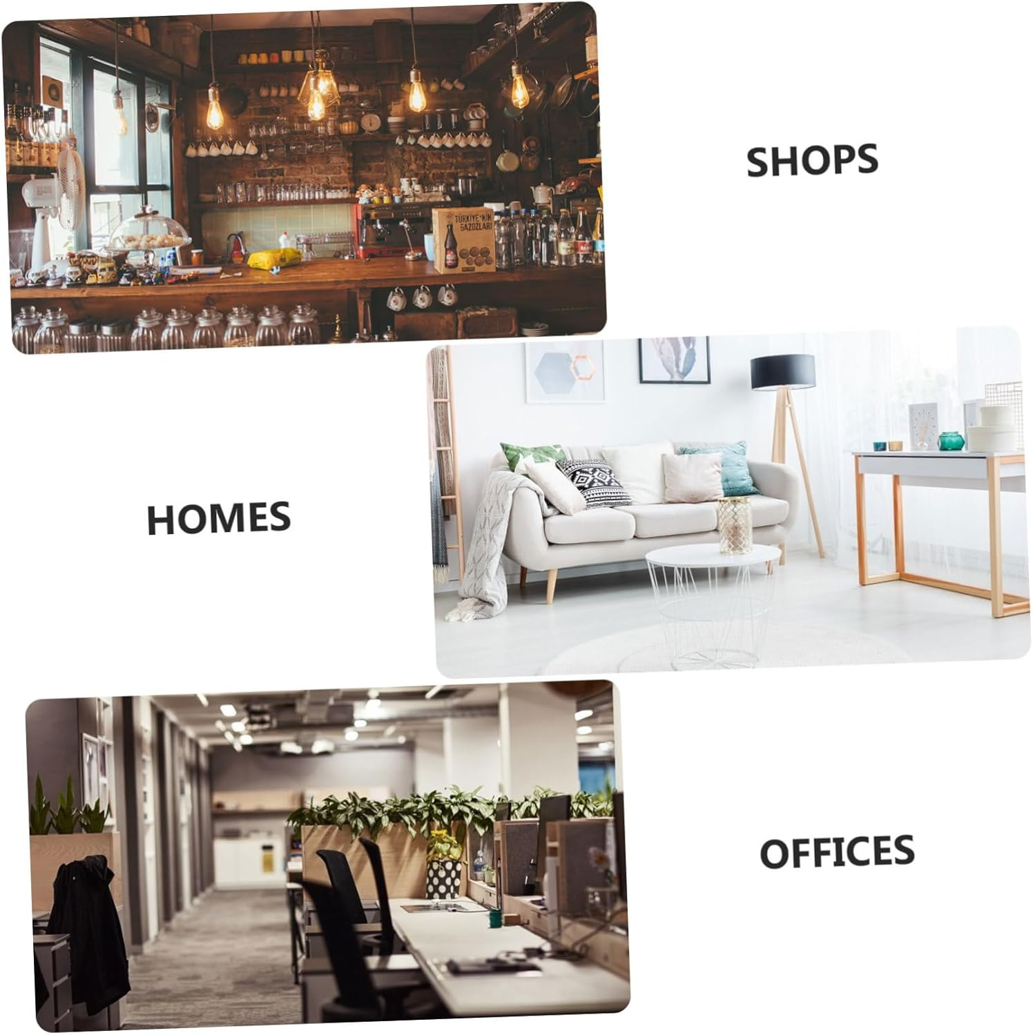 24Pcs Christmas Tree Figurine Mini Desktop Decor Artificial Xmas Trees Tabletop Ornaments for Home Party image number 3