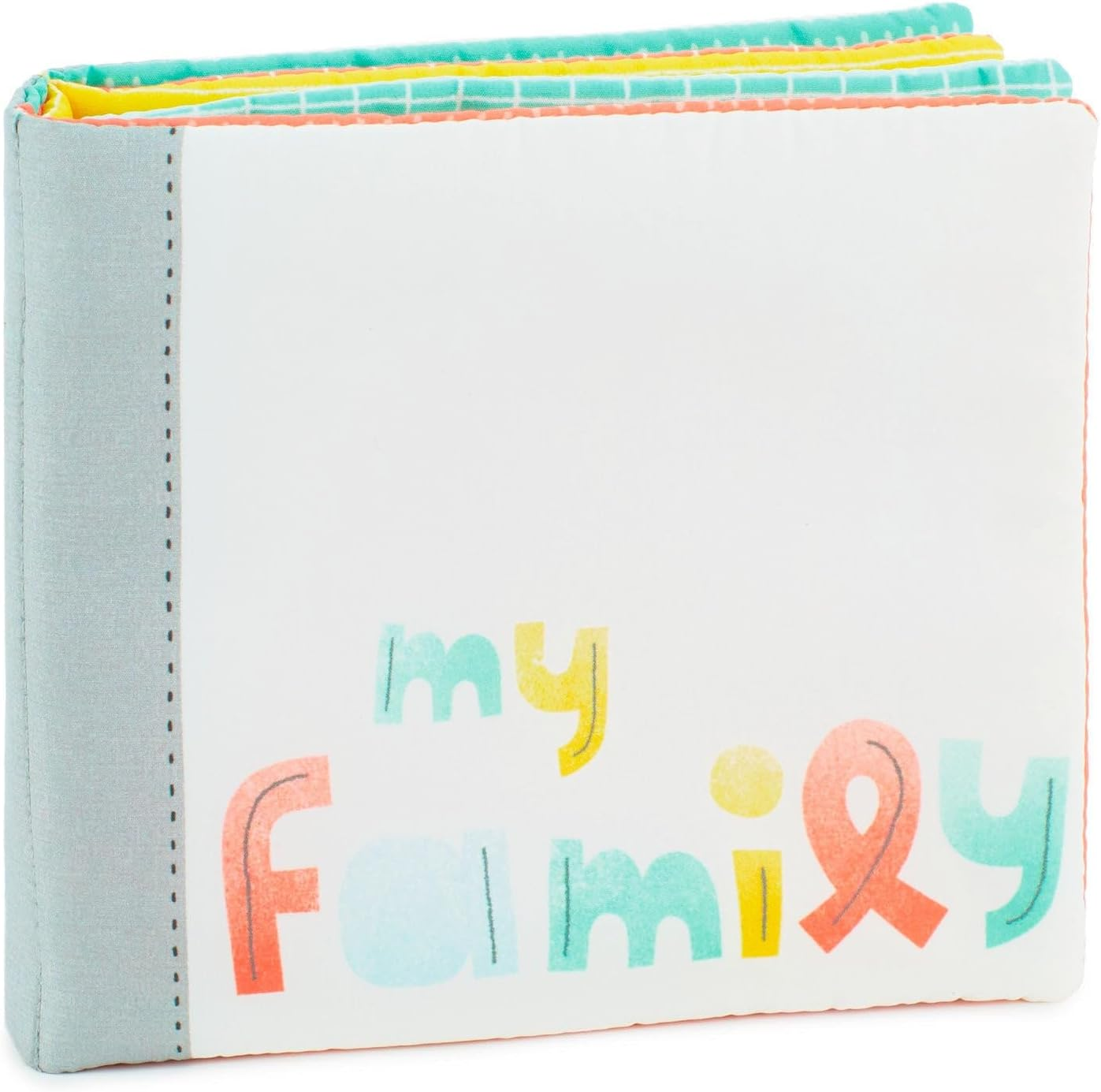 Hallmark My Family Soft Photo Book/Photo Album - Pvc-Free Memory Collection Book/Soft Baby Book - 8.5" X 6.5" X 0.75" image number 2