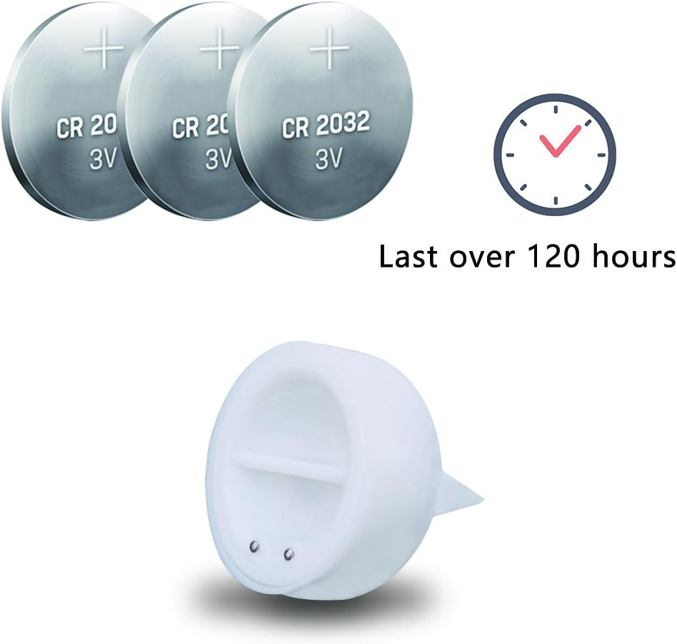 Novelty Place 12Pcs Waterproof Flameless Floating Tealights, LED Floating Candles Warm Yellow Flickering Tea Lights - Battery Operated Candles Decoration for Wedding, Christmas, Party, Pool, Pond image number 5