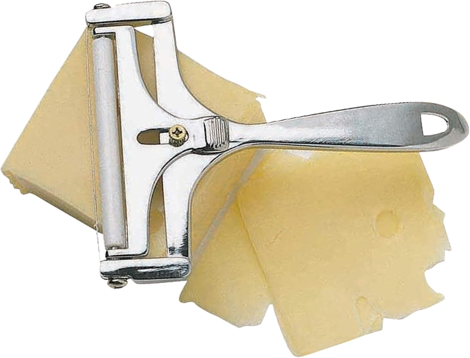 Kitchencraft KCPLANEDL Cheese Slicer with Adjustable Wire, Stainless Steel, 15 X 11 Cm image number 2