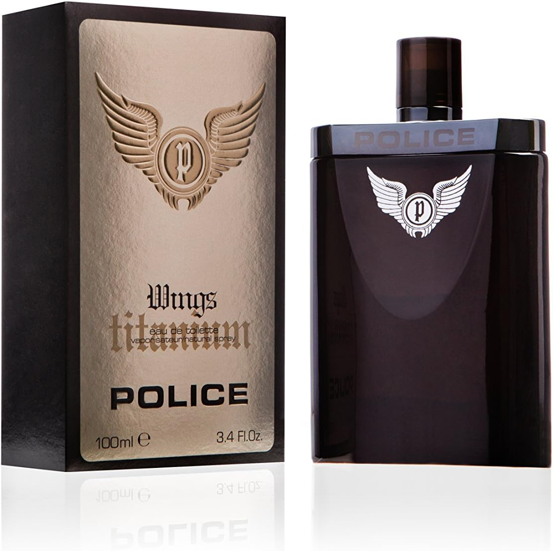 Police Police Wing Titanium Eau De Toilette, 100 Milliliters image number 1