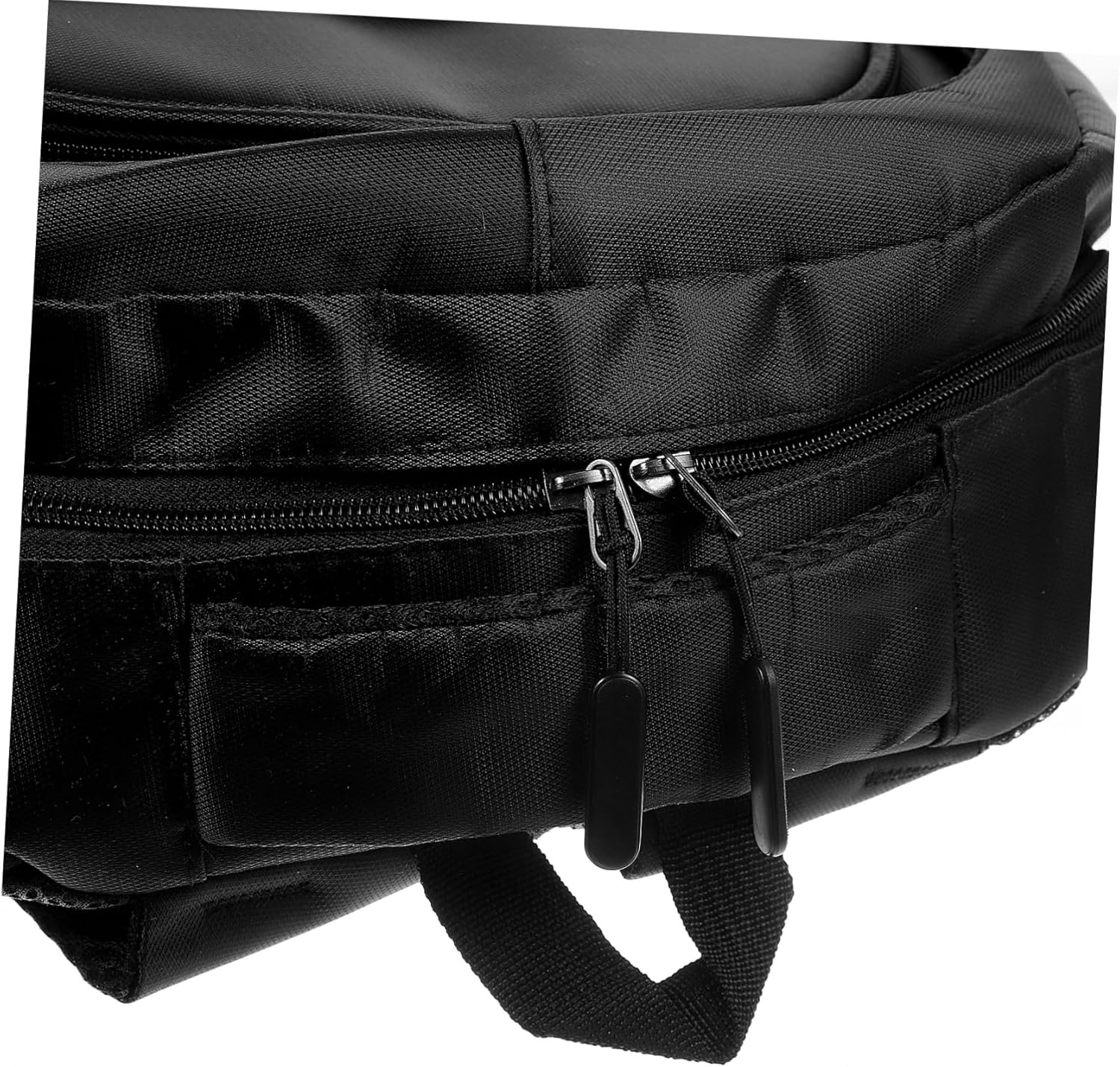 OSOLADY Oxford Cloth Black Backpack for Men, Business Laptop Travel Backpack with Large Capacity, Outdoor Shoulder Bag for Leisure, School and Work Random Style image number 3