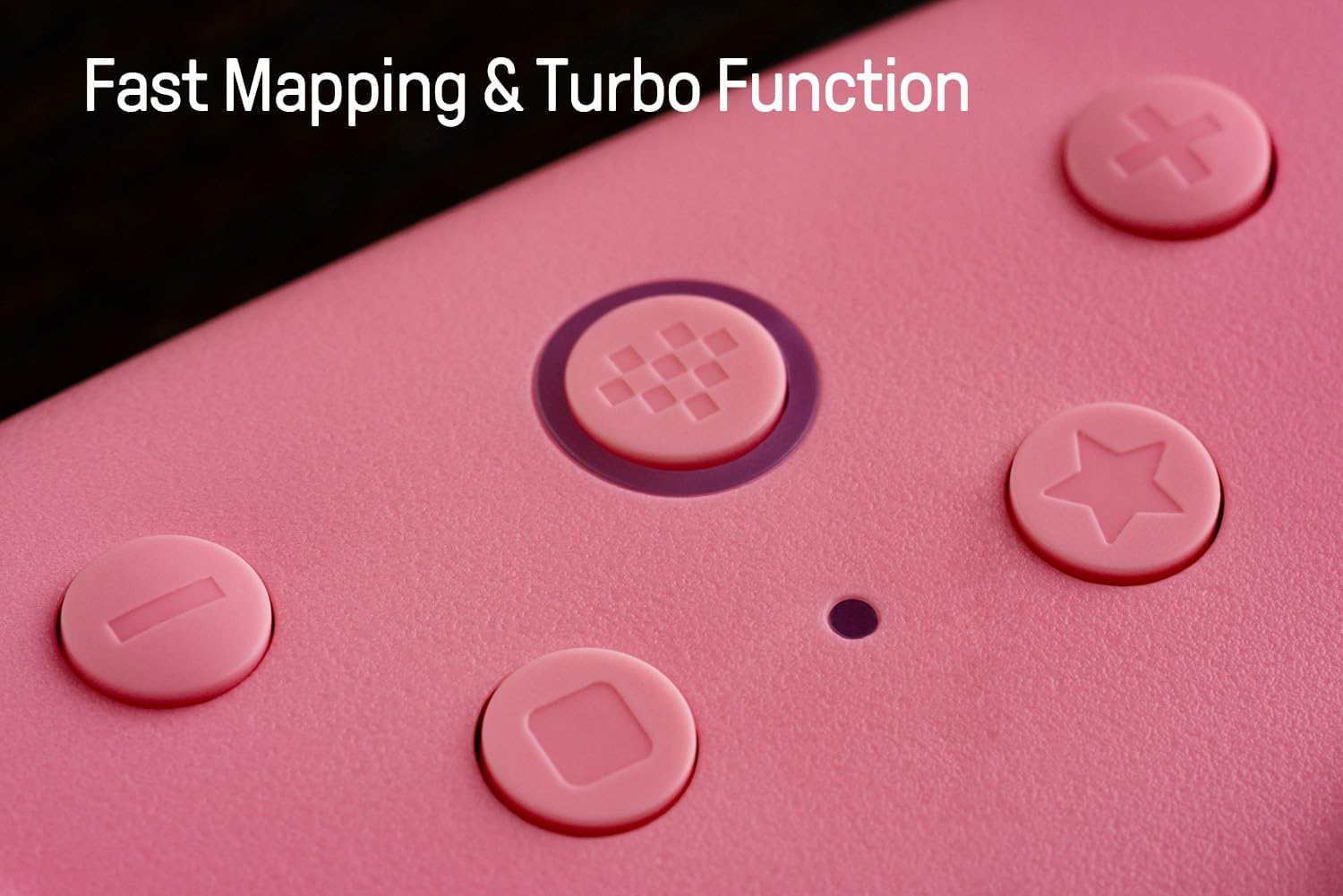 8Bitdo Ultimate 2C Hall Effect Joysticks Bluetooth Controller with Remappable L4/R4 Bumpers, 6-Axis Motion Control, Rumble Vibration and Turbo Function for Switch (Pink) - Blue image number 5