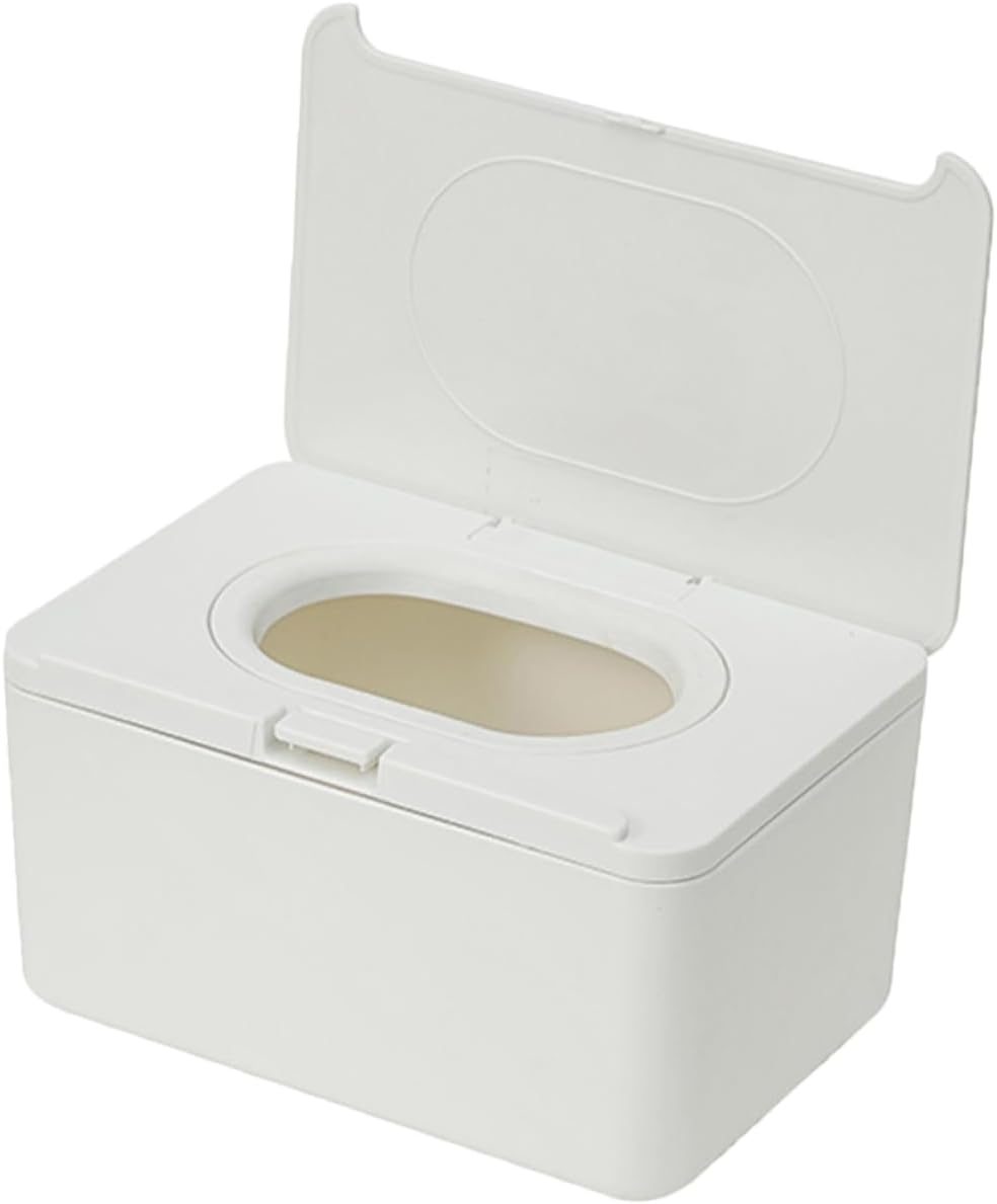 MAGICLULU Wipes Dispenser Plastic Wipe Holder Tissue Container Modern Style Tissue Box Bathroom Storage Organisation image number 4