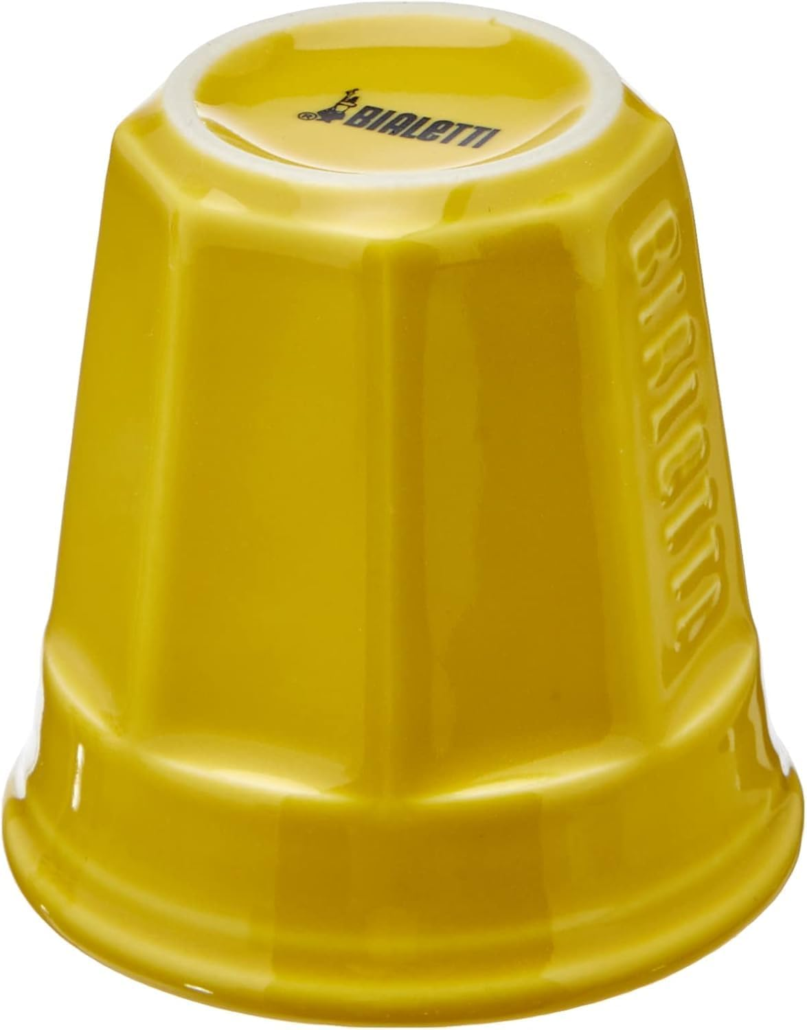 Bialetti Bicchierini Octagonal Espresso Cup Set | 6 Piece Porcelain Coffee Cups | Vibrant Modern Design | Durable Ceramic Construction &ndash; 80 Ml Capacity, Multicolor - Multicolor image number 2